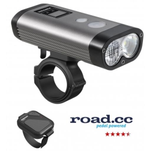 Ravemen PR1600 USB Rechargeable DuaLens Front Light with Remote