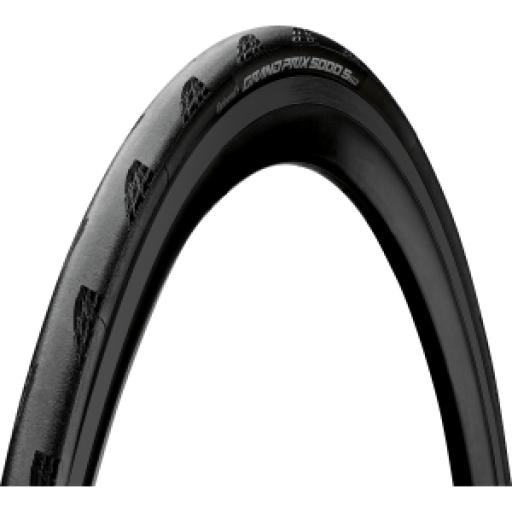 Continental GP5000 S TR Tubeless Road Race Tyre in Black