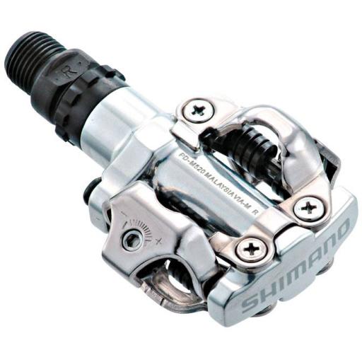 Shimano PD-M520 MTB SPD pedals - two sided mechanism