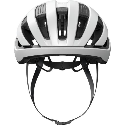 ABUS Wingback Road Helmet in Polar White (Made in Italy)